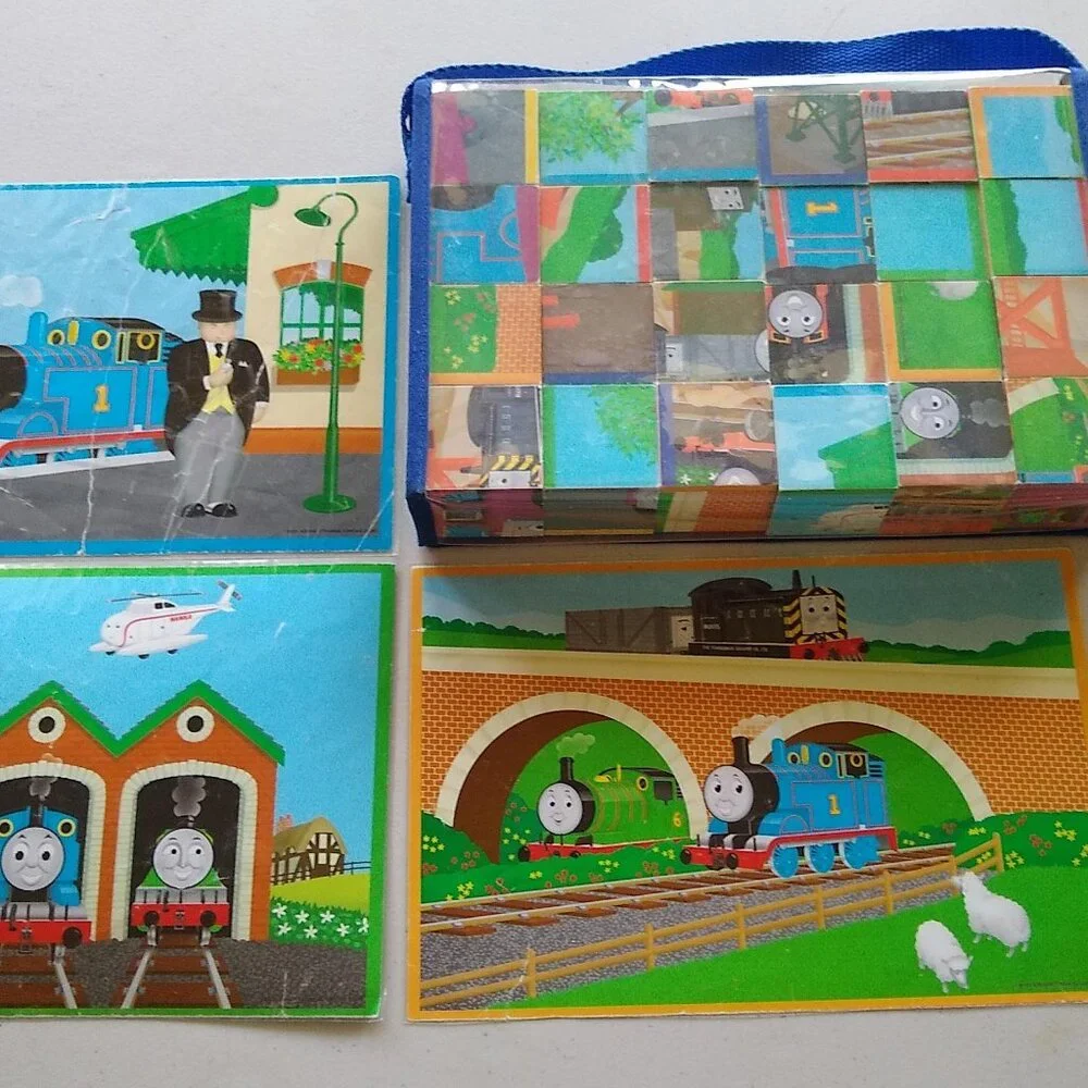 Thomas the Tank Engine & Friends Puzzle Cubes 6 in 1 Puzzles On The Go